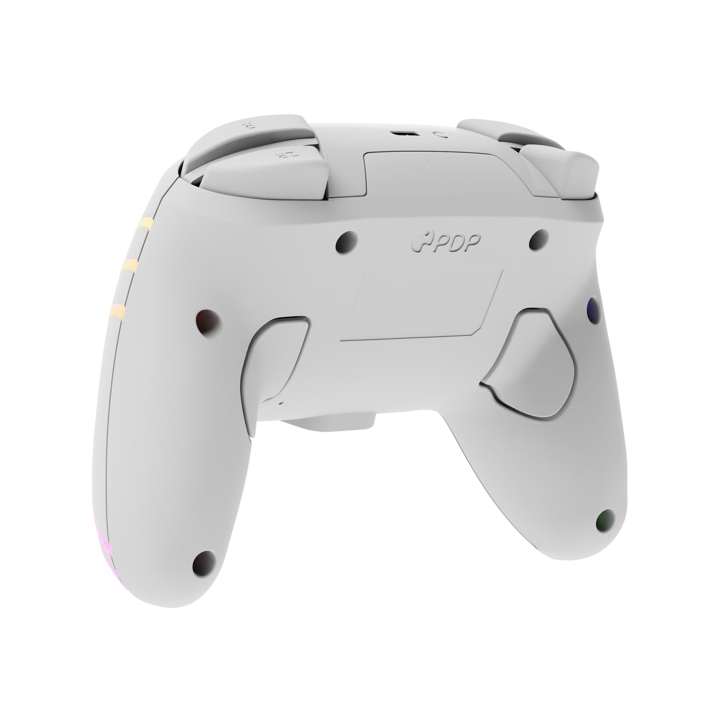 PDP Afterglow Wave Blanc Manette de jeu Analogique/Numérique Nintendo Switch, Nintendo Switch OLED