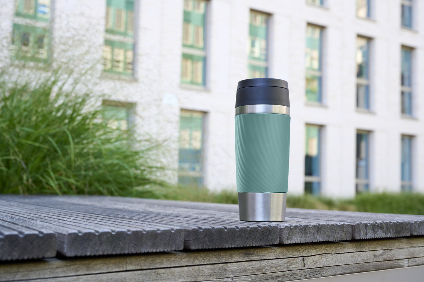 Tefal Travel Mug Classic N2024310 thermos 360 ml Noir, Bleu, Acier inoxydable Acier inoxydable