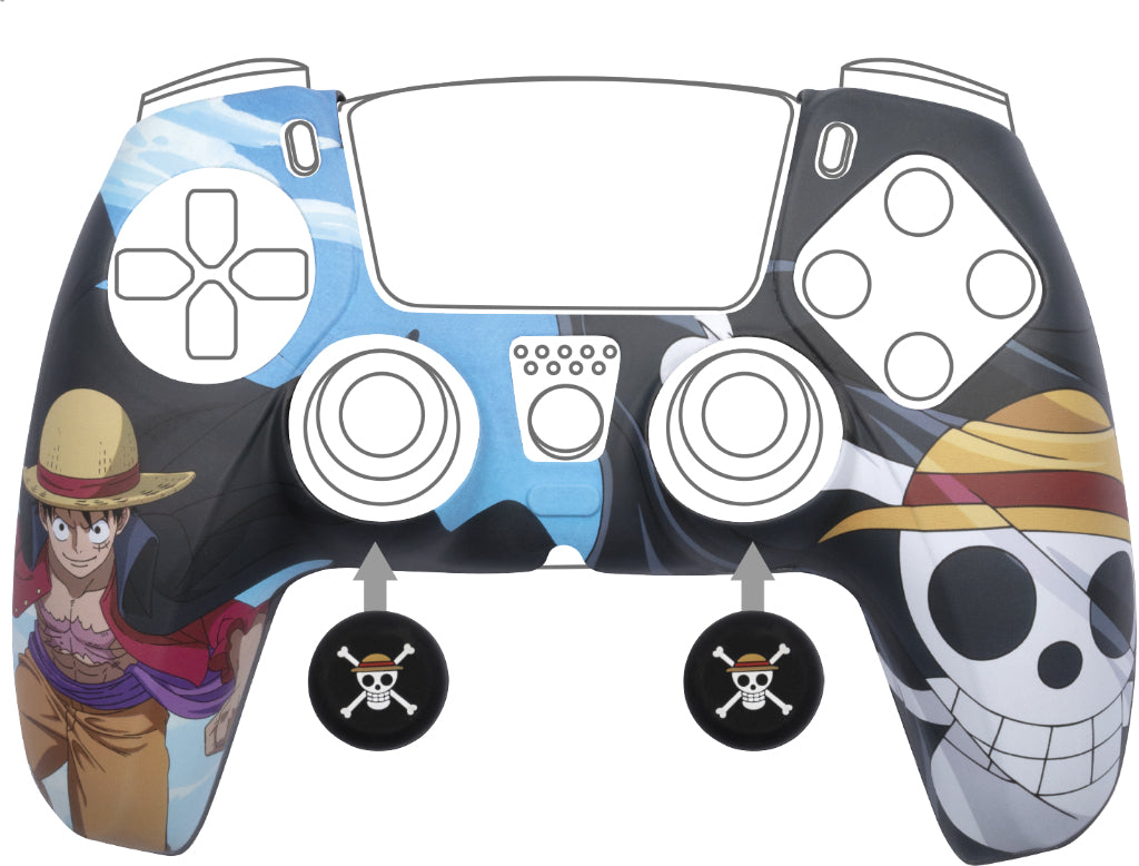 Konix Kit de protection dualsense One Piece