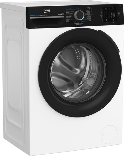 Beko b300 BM3WFU3741B machine à laver Charge avant 7 kg 1400 tr/min Blanc