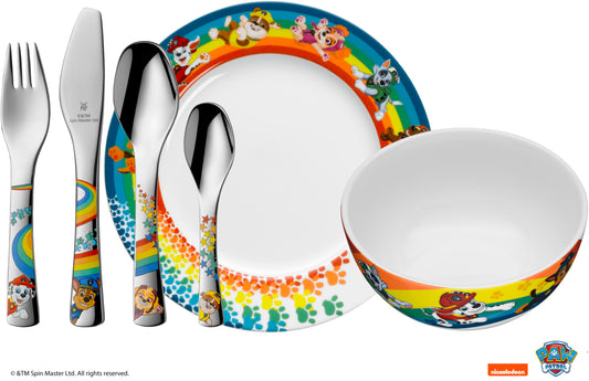 WMF 12.8808.9964 Couvert pour tout-petits Couverts pour enfants en bas âge Multicolore, Acier inoxydable Acier inoxydable