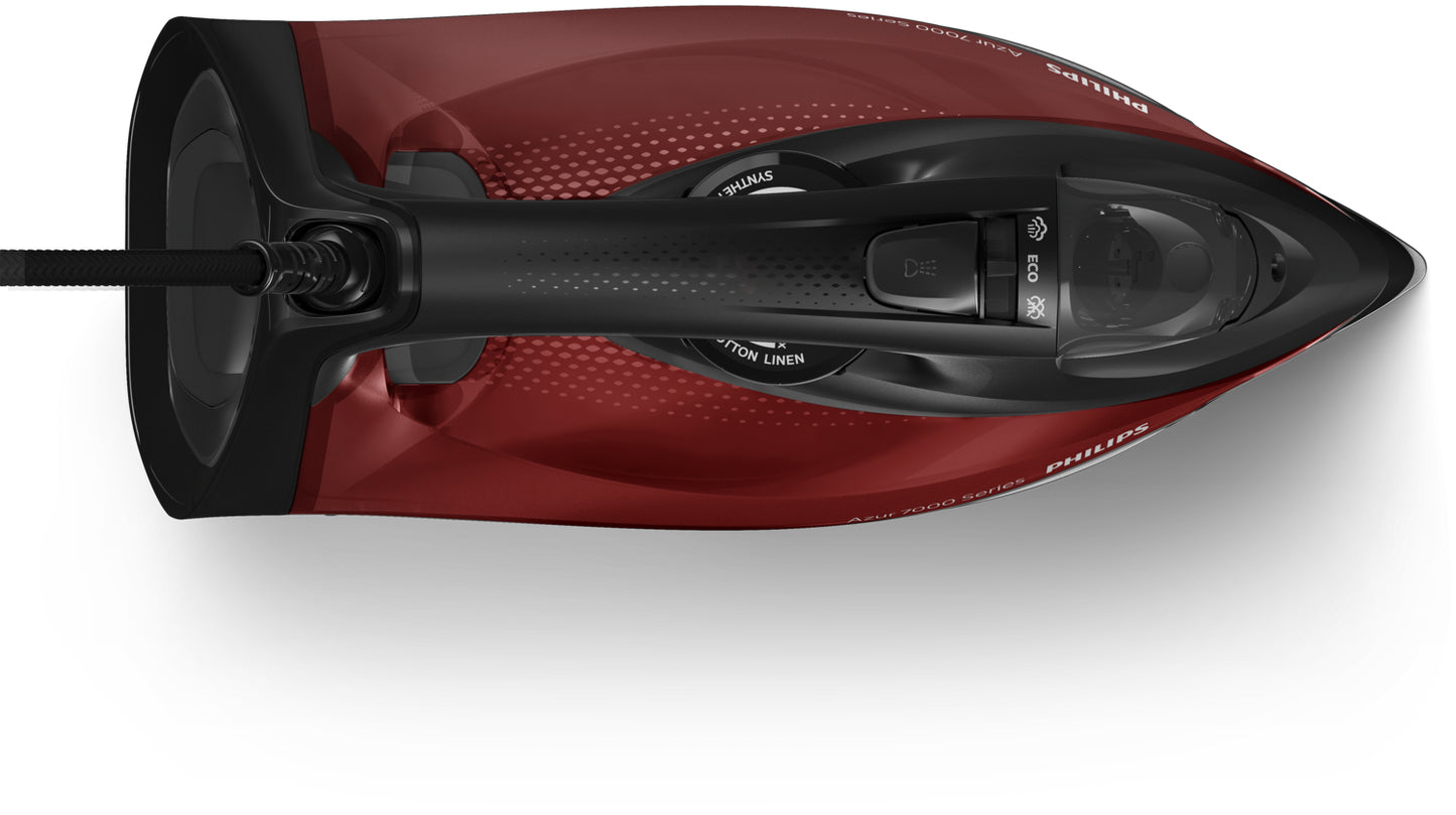Philips 7000 series DST7022/40 Fer à vapeur HV noir/rouge