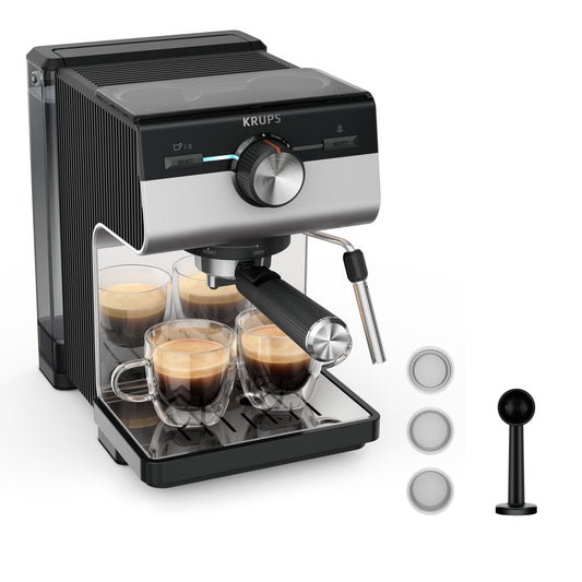 Krups Authentic+ XP384E10 machine à café Semi-automatique Machine à expresso 2 L