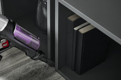 Rowenta RH2039 Aspirateur-balai 2 en 1 Batterie Sec Sans sac 0,4 L 250 W Noir, Violet