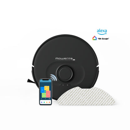 Rowenta X-Plorer RR8575 Sans sac Noir