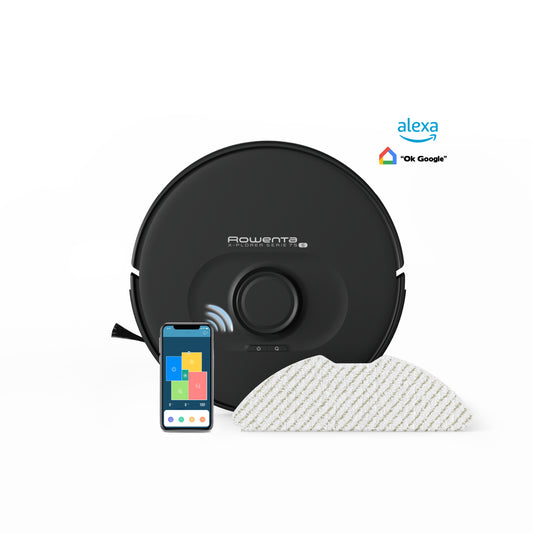 Rowenta X-Plorer RR8575 Sans sac Noir