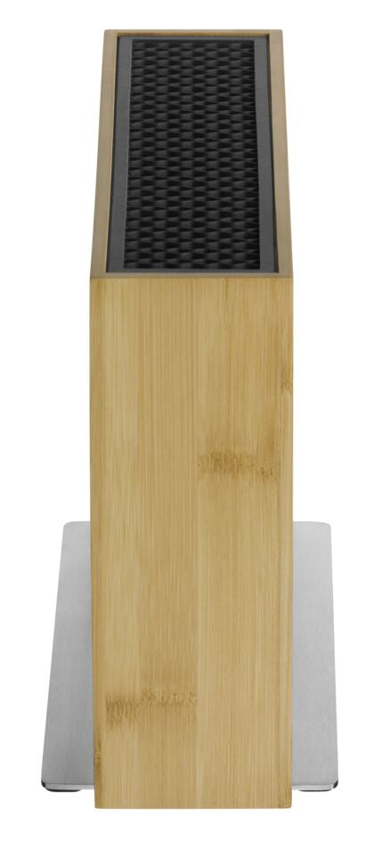 WMF FlexTec Compact bamboe 1893874500 Bloc à couteaux incliné Bambou, Acier inoxydable Bois