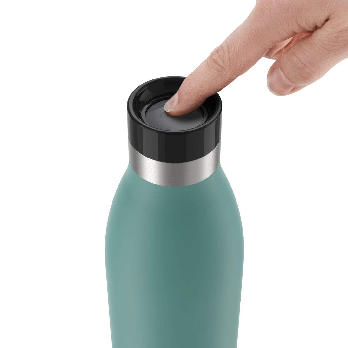 Tefal Bludrop Basic N31110 Utilisation quotidienne, Randonnée, Sports 700 ml Acier inoxydable Vert, Acier inoxydable