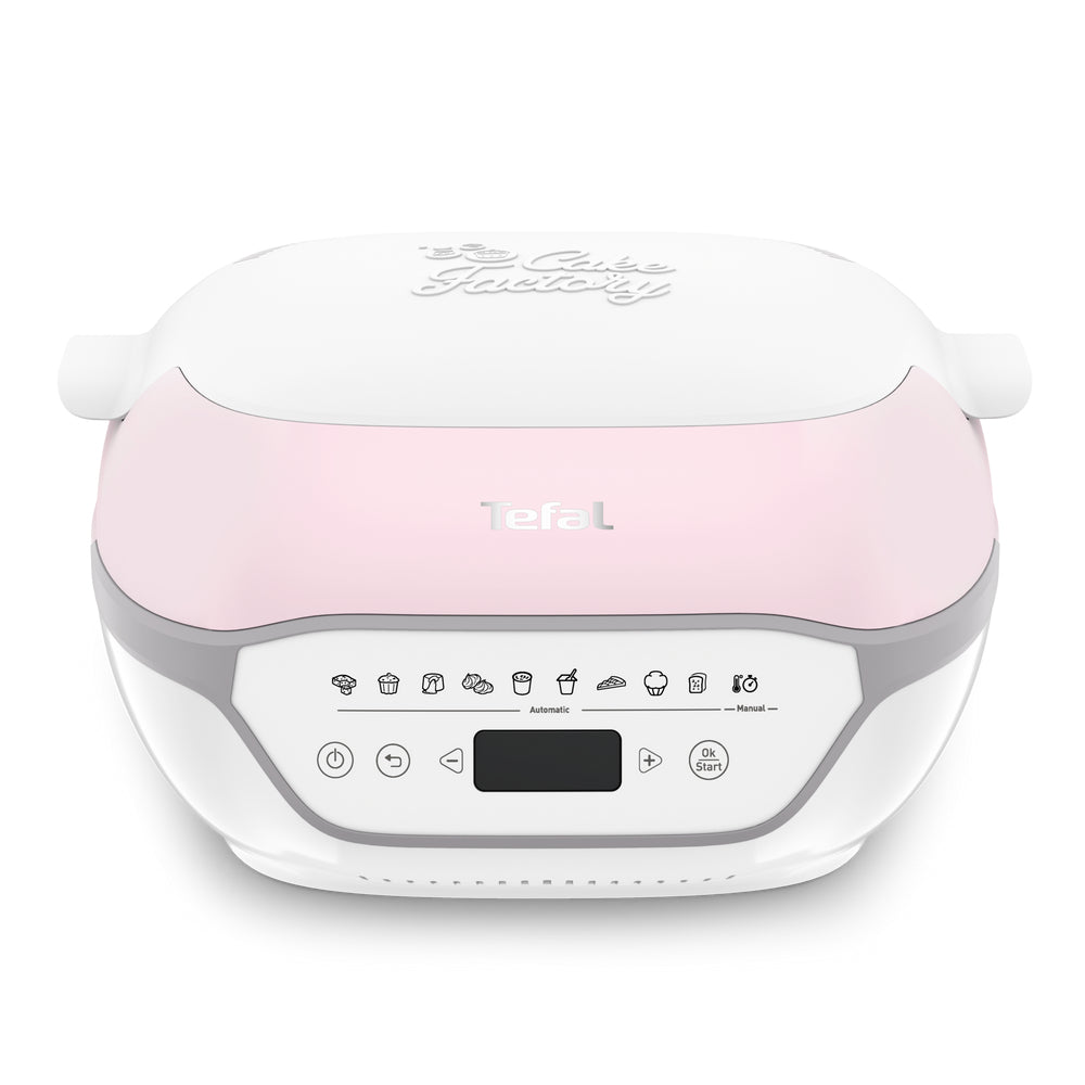 Tefal Cake Factory Infinity KD850110 Appareil intelligent à gâteau + moules + pots à yahourt