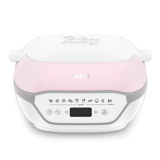 Tefal Cake Factory Infinity KD850110 Appareil intelligent à gâteau + moules + pots à yahourt