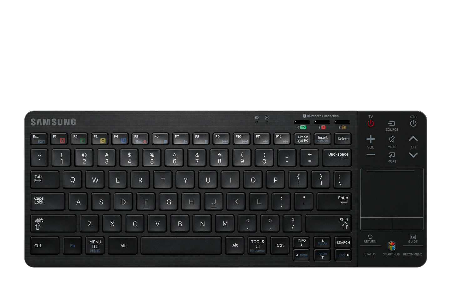 Samsung VG-KBD2000/XN clavier TV Bluetooth QWERTY Anglais Noir