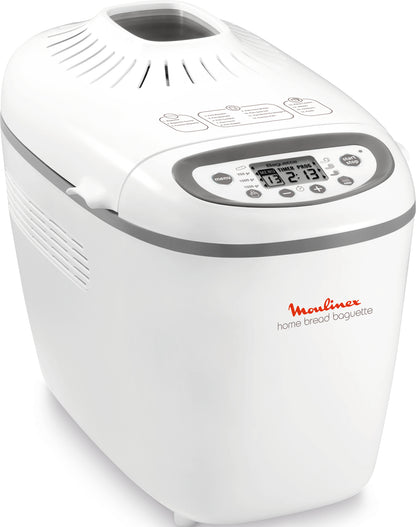 Moulinex OW6101 machine à pain 1650 W Blanc, Gris