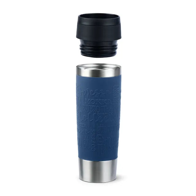 Tefal Travel Mug Classic N2022110 thermos 500 ml Noir, Bleu, Acier inoxydable Acier inoxydable
