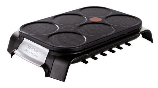 Tefal PY558813 appareil à crêpes 6 crèpe(s) 1000 W Noir