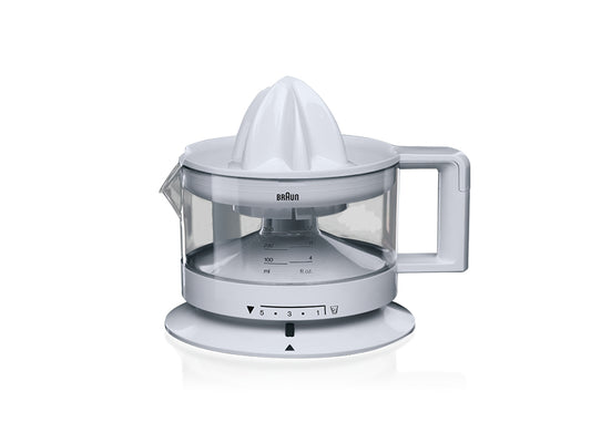Braun TributeCollection CJ 3000 presse-agrume électrique 0,35 L 20 W Transparent, Blanc