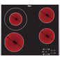 Whirlpool AKT 8130/LX plaque Noir Intégré Céramique 4 zone(s)