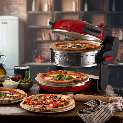 Ariete 0927/00 Machine et four à pizzas 2 pizza(s) 2300 W Rouge