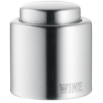 WMF 0641026030 bouchon de bouteilles et de carafes Noir, Acier inoxydable