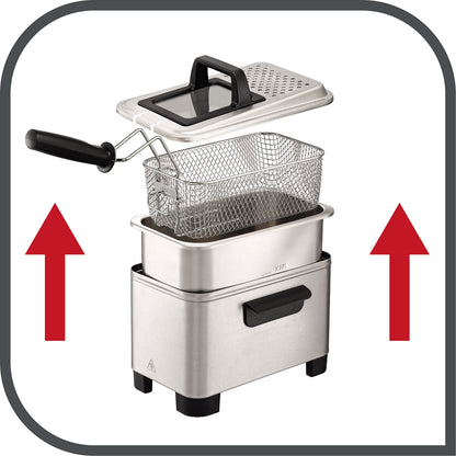 Tefal Easy Pro Premium FR3380 Unique 3 L Autonome 2200 W Acier inoxydable