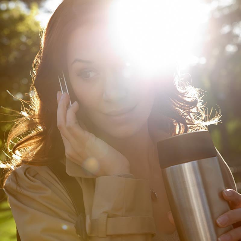 EMSA 515615 thermos Noir, Acier inoxydable