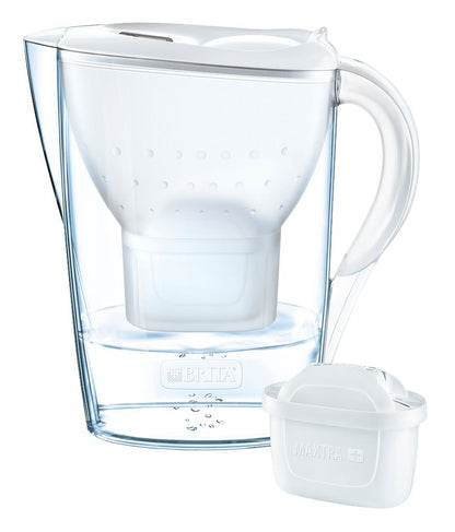 Brita 1026229 filtre à eau Filtre à eau pour carafe 2,4 L Transparent, Blanc