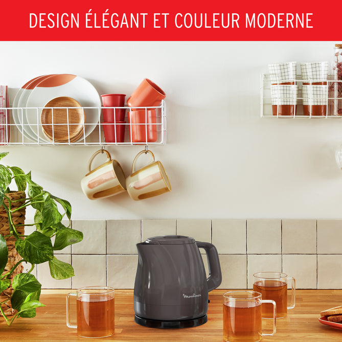 Moulinex BY153910 bouilloire 0,8 L 2400 W Taupe