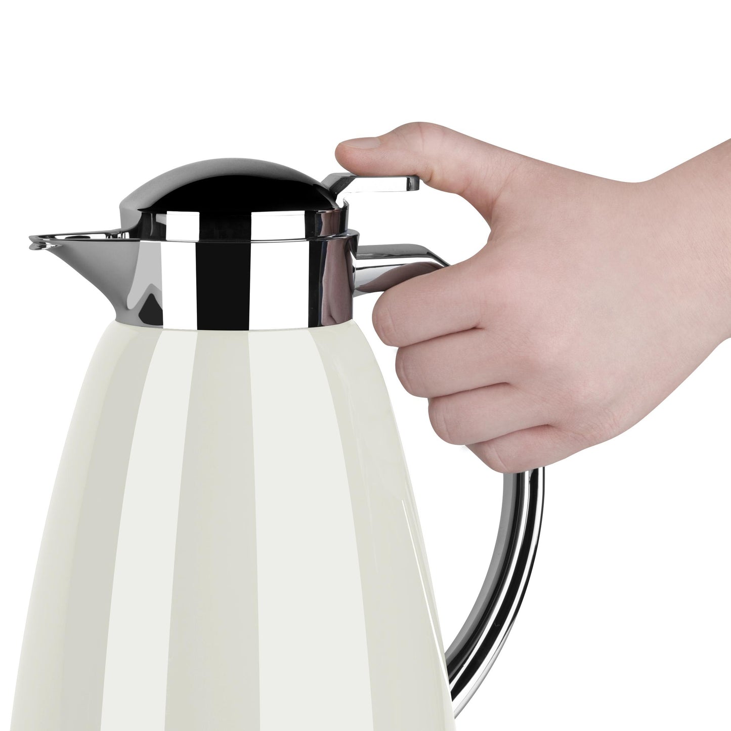 Tefal K30340 thermos 1 L Acier inoxydable, Blanc