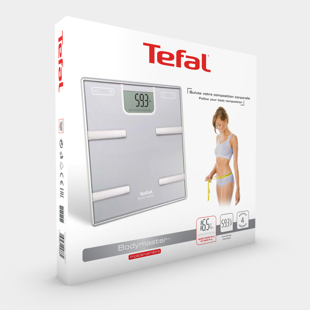 Tefal Bodymaster BM6010 balance Rectangle Argent Pèse-personne électronique