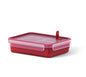 Tefal K31024 gamelle Boîte de rangement alimentaire Rouge, Transparent