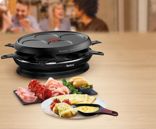Tefal Store'Inn RE320812 raclette 8 personne(s) 1050 W Noir