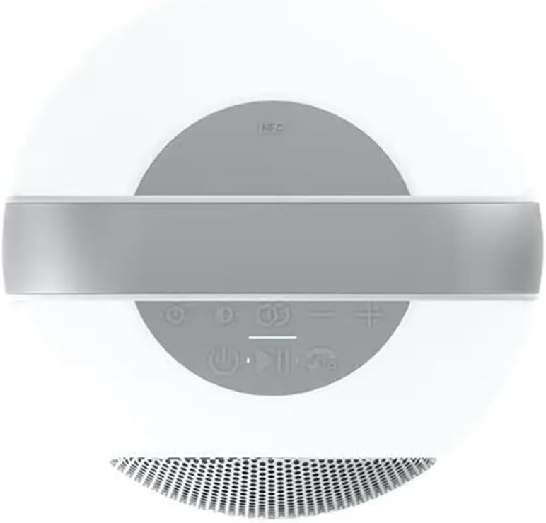 Pickering Enceinte Autonome 60W Lumières Couleurs intégrées, Bluetooth - 5 Sons de la Nature - Anti-éclaboussures IPX4 - Mains Libres