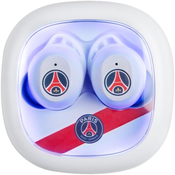 Konix PSG Écouteurs sans Fil pour Smartphones et tablettes - Autonomie 8 h + 15 h boitier - Résistance à l'eau IPX4 - Connexion Bluetooth - Blanc