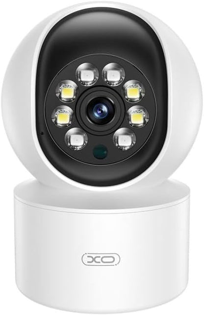 NONAME Camera WiFi pour Interieur avec Enregistrement - Rotative 340° Et Inclinable 68° - avec Eclairages LED