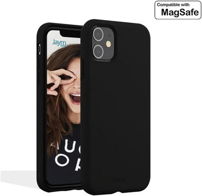 JAYM - Coque Premium Silicone et Microfibre - Renforcé et Ultra Doux - iPhone