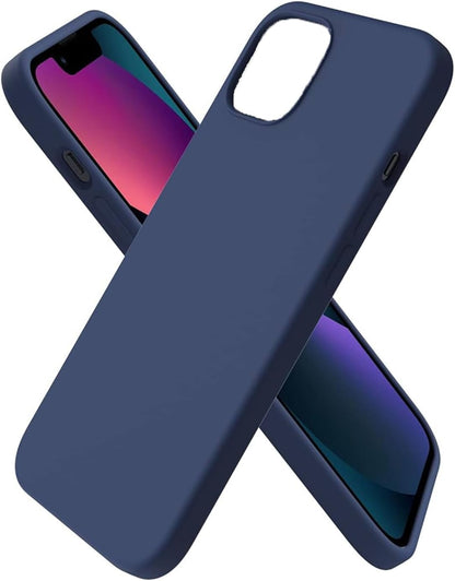 JAYM - Coque Silicone Bleu pour [ Samsung Galaxy S25 ] - 100% Silicone et Microfibre - Renforcée et Ultra Doux