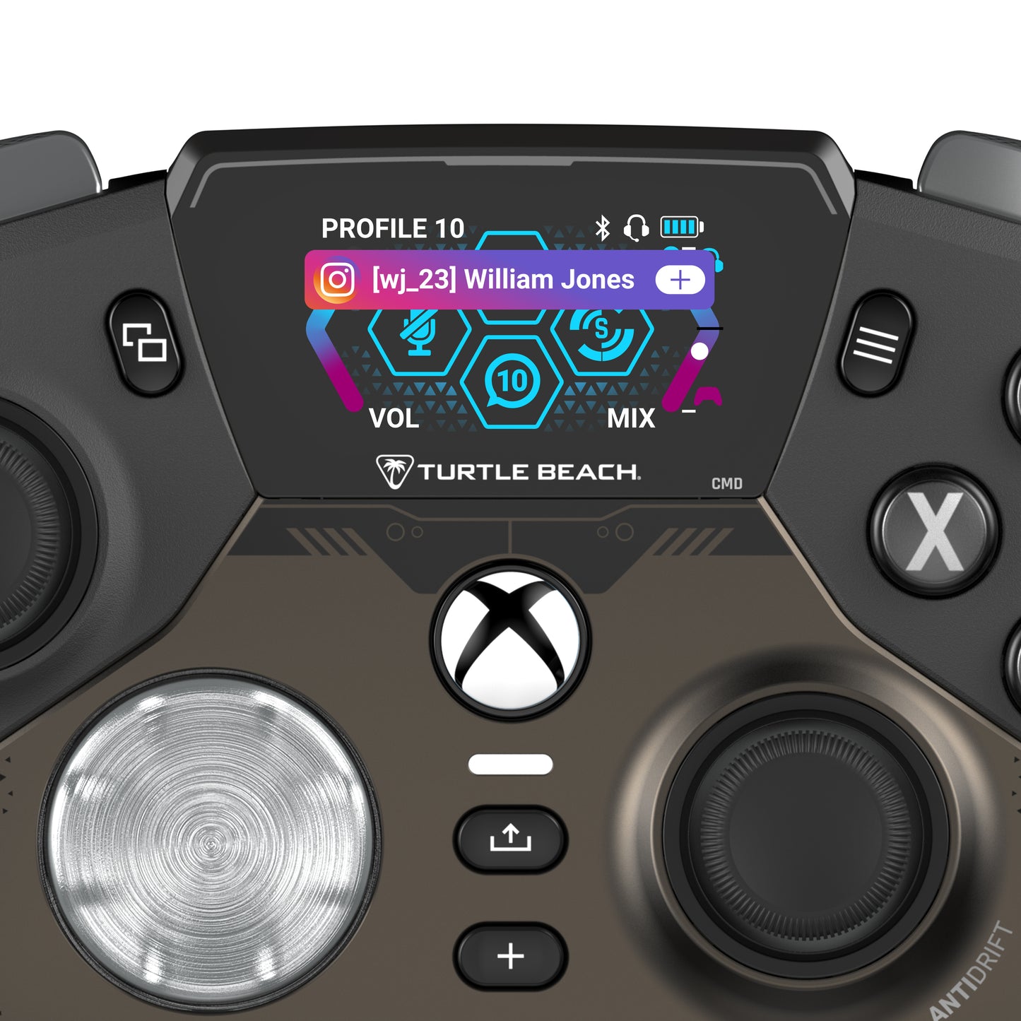 Turtle Beach Stealth Ultra Noir, Gris Bluetooth/USB Manette de jeu Analogique/Numérique Android, PC, Xbox One, Xbox Series S, Xbox Series X
