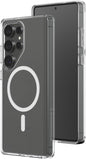 RhinoShield Coque Clear Compatible avec Magsafe pour [Galaxy S25 Ultra] | Force magnétique supérieure, Haute Transparence et résiste au jaunissement.
