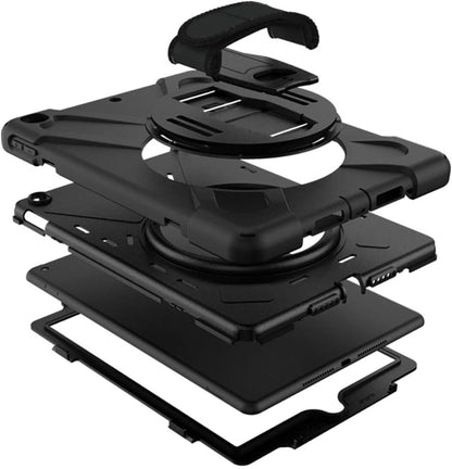 EIGER Peak Coque Robuste avec béquille rotative à 360° pour Galaxy Tab S9 / S9 FE