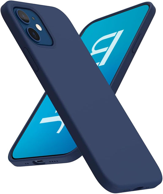 JAYM - Coque Silicone Bleue pour [ Samsung Galaxy S25 Edge ] - 100% Silicone et Microfibre - Renforcée et Ultra Doux