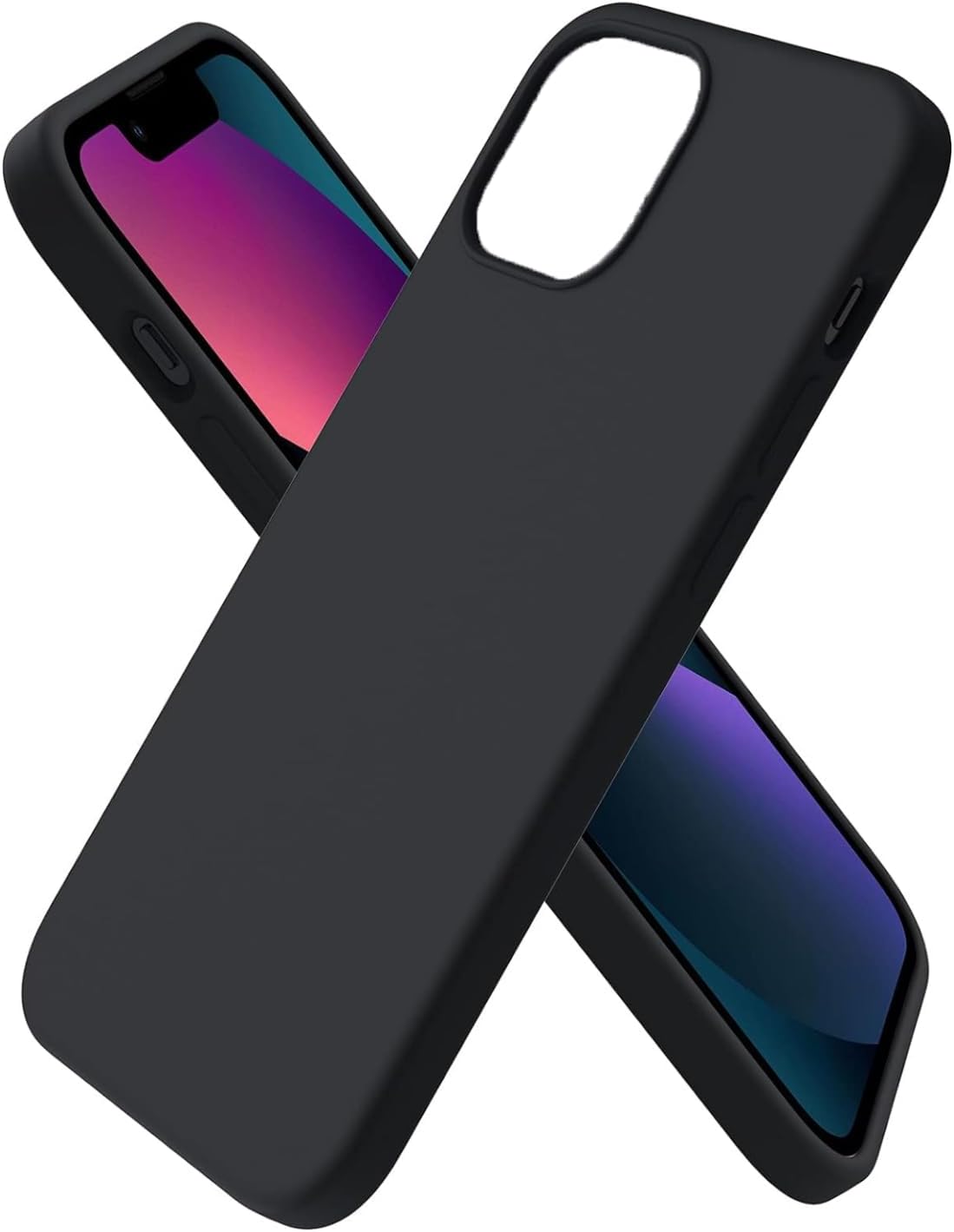 JAYM - Coque Silicone Noire pour [ Samsung Galaxy S25 Edge ] - 100% Silicone et Microfibre - Renforcée et Ultra Doux