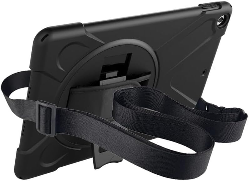 EIGER Peak Coque Robuste avec béquille rotative à 360° pour Galaxy Tab S9 / S9 FE