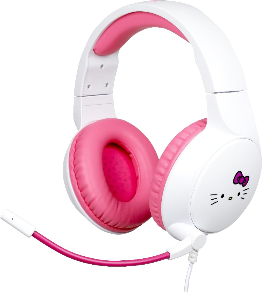 Konix PSG Casque Gaming Filaire pour PC, PS4, PS5, Switch, Xbox One et Series X|S - Microphone 45° - Câble 1,5 m - Prise Jack 3,5 mm - Blanc et Bleu