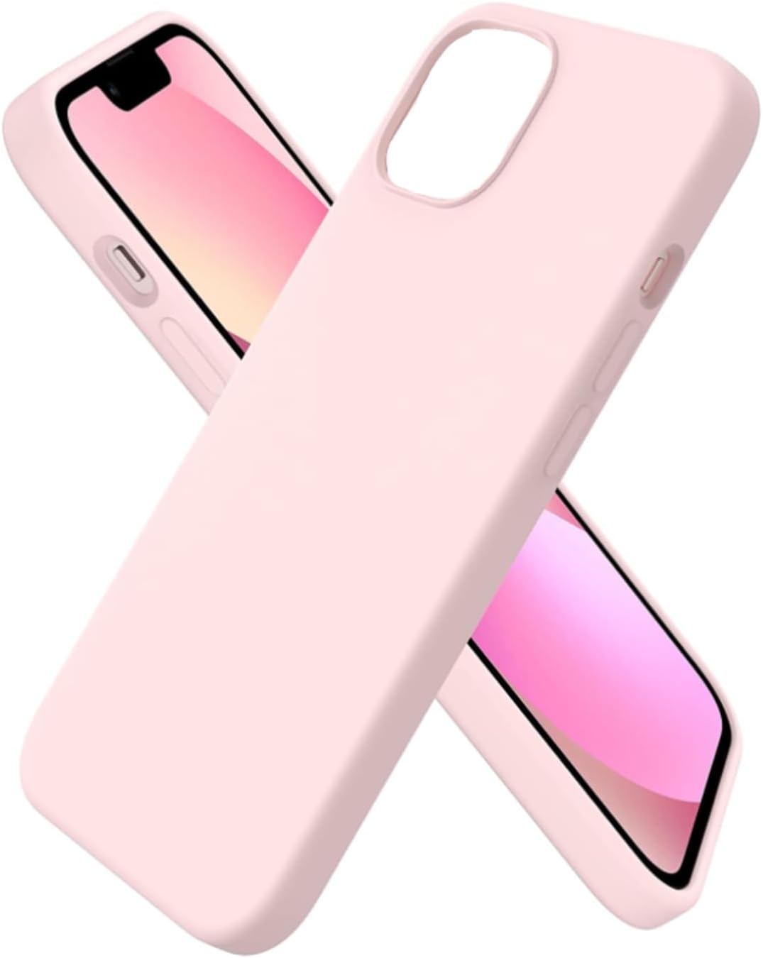 JAYM - Coque Silicone Rose pour [ Samsung Galaxy A36 ] - 100% Silicone et Microfibre - Renforcée et Ultra Doux