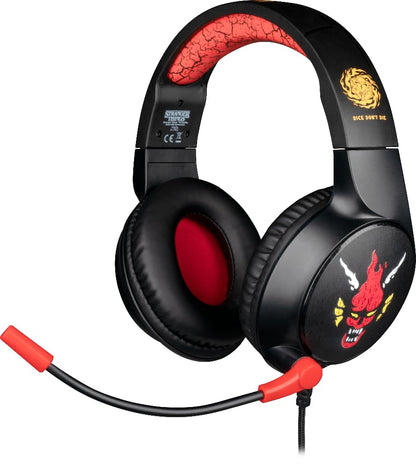Konix PSG Casque Gaming Filaire pour PC, PS4, PS5, Switch, Xbox One et Series X|S - Microphone 45° - Câble 1,5 m - Prise Jack 3,5 mm - Blanc et Bleu