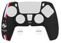 Konix PSG Coque de Protection pour Manette DualSense PS5 - Silicone - Appuie-Pouces - Bleu, Blanc et Rouge