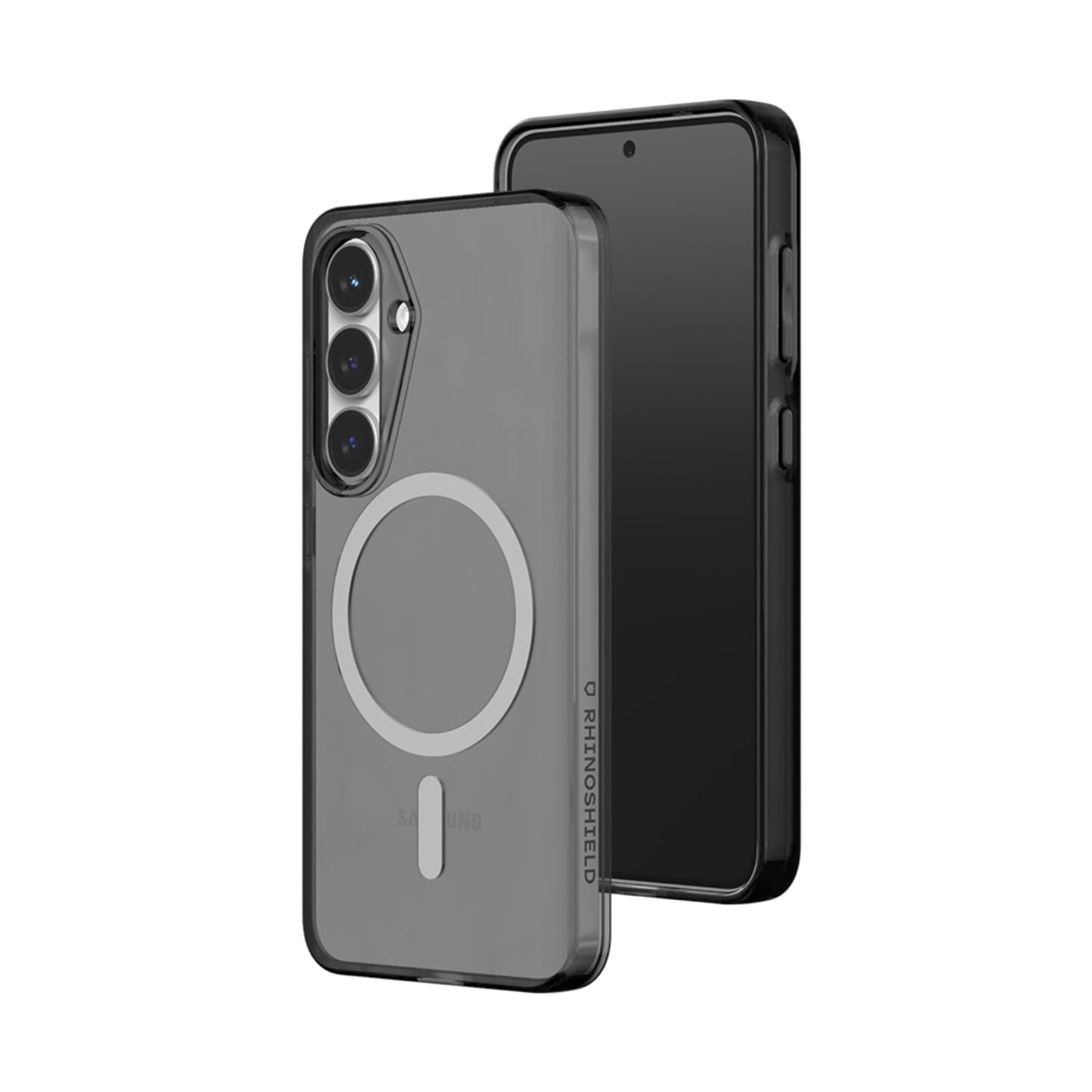 RhinoShield Coque Clear Compatible avec Magsafe pour [Galaxy S25 Ultra] | Force magnétique supérieure, Haute Transparence et résiste au jaunissement.
