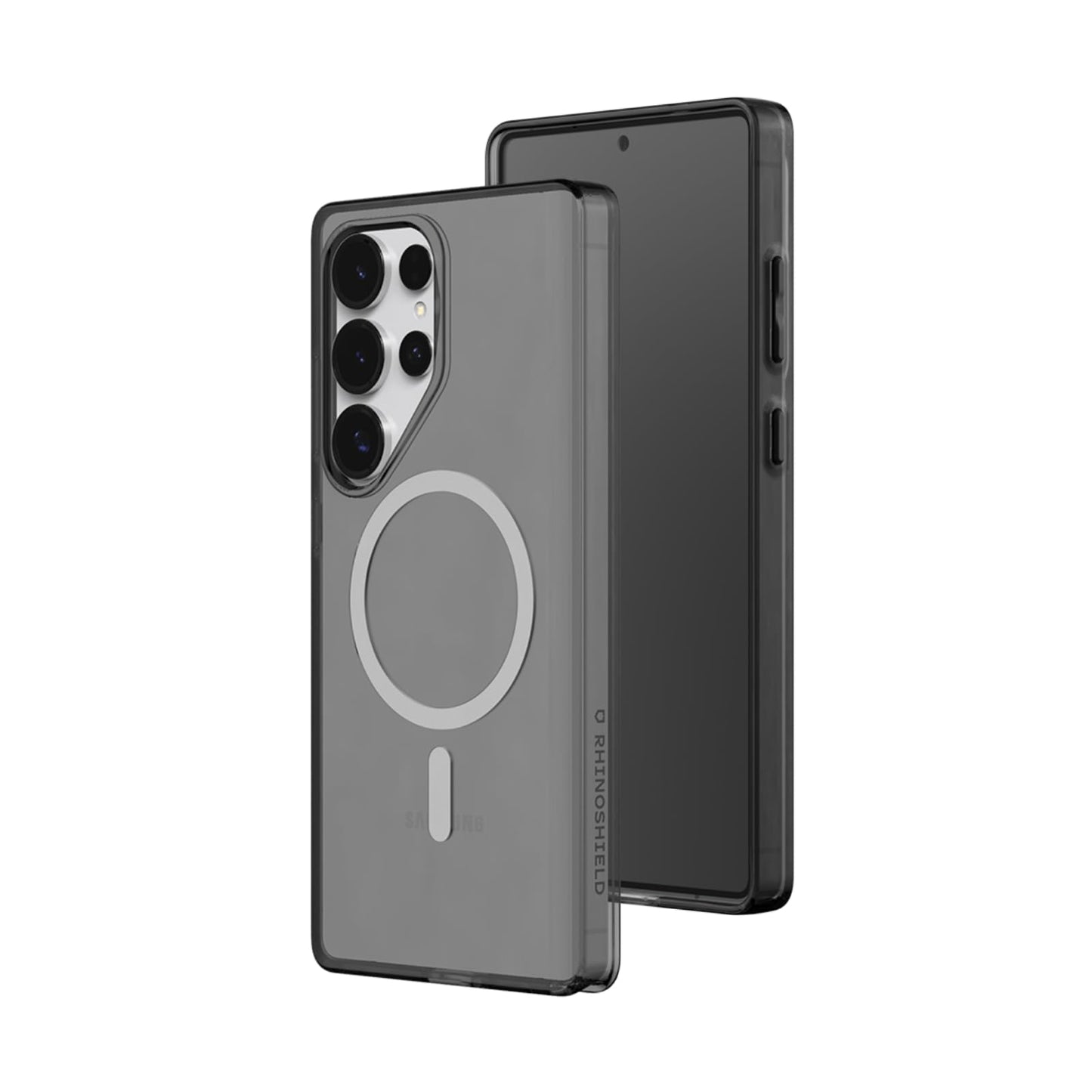 RhinoShield Coque Clear Compatible avec Magsafe pour [Galaxy S25 Ultra] | Force magnétique supérieure, Haute Transparence et résiste au jaunissement.