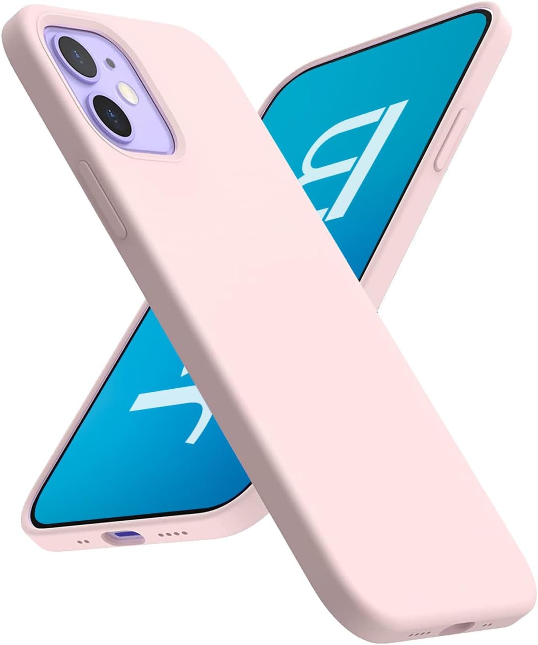 JAYM - Coque Silicone Rose pour [ Samsung Galaxy A36 ] - 100% Silicone et Microfibre - Renforcée et Ultra Doux