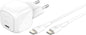 Belkin Chargeur Secteur Compact BoostCharge 30 W (USB-C Power Delivery, Recharge Rapide pour Apple iPhone, Samsung Galaxy, iPad, AirPods, tablettes, etc., câble USB-C vers C Inclus, Blanc)