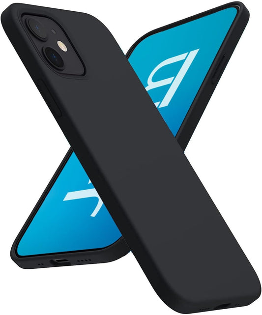 JAYM - Coque Silicone Noire pour [ Samsung Galaxy S25 Edge ] - 100% Silicone et Microfibre - Renforcée et Ultra Doux